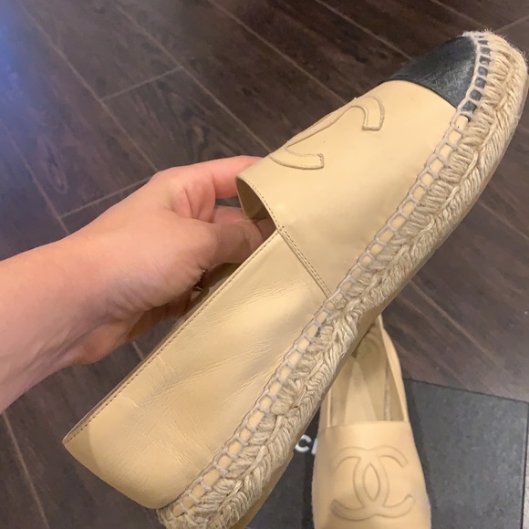 Chanel Tan Espadrilles size 39 - Picture 5 of 6